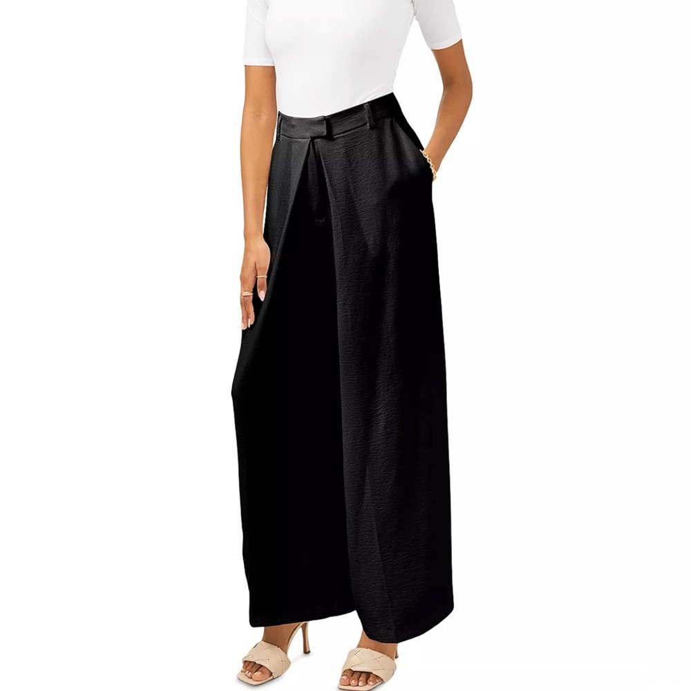 NWT Vince Camuto wide leg black
